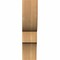 Ekena Millwork Ridgewood Smooth Corbel, Western Red Cedar, 5 1/2"W x 10"D x 22"H COR06X10X22RID00SWR - alternate 2